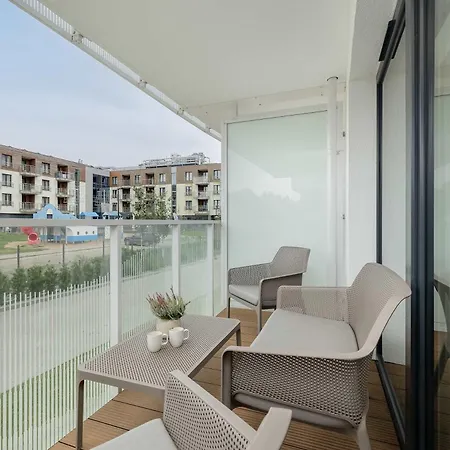 Polanki Aqua Stylowy Apartament Z Basenem By Noclegi Renters Lejlighed Kołobrzeg
